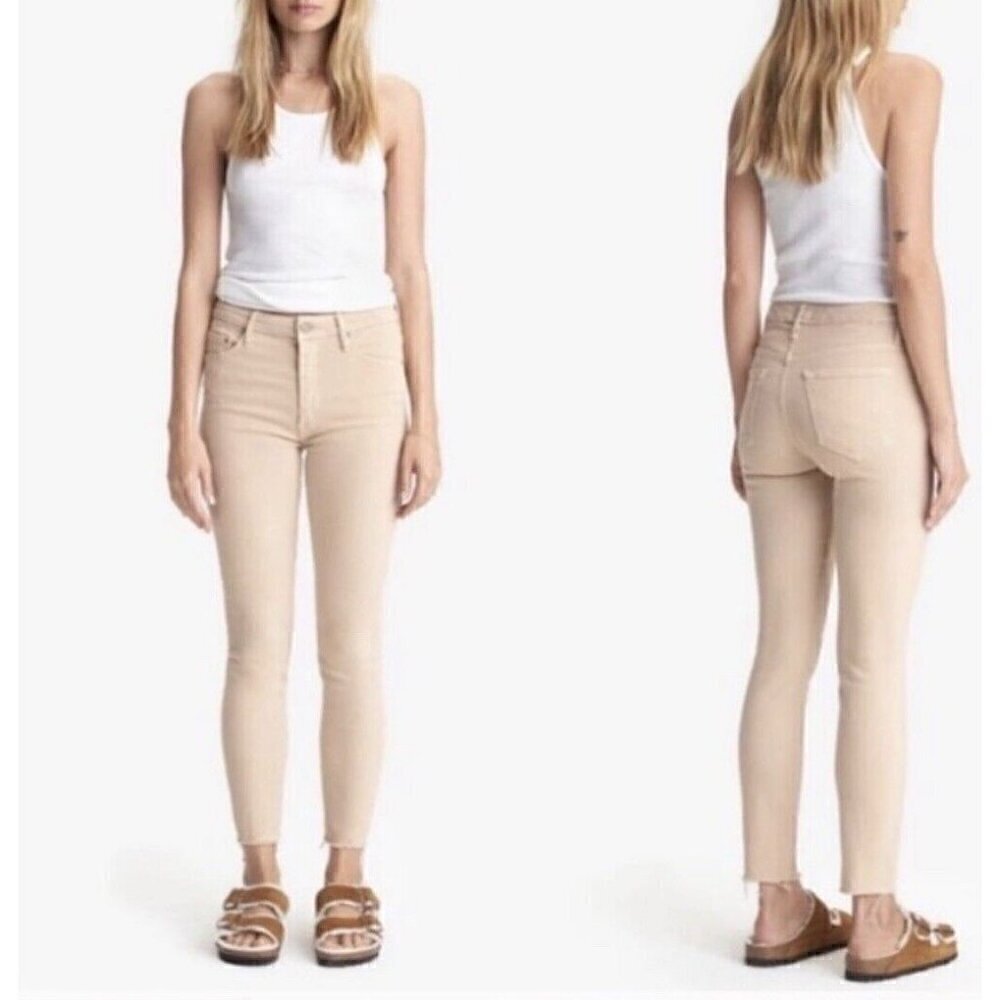 MOTHER Women's Jeans in Beige